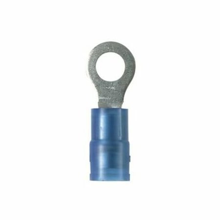 PANDUIT 16-14 AWG Nylon Ring Terminal 5/16" Stud PK1000, Max. Voltage: 600V PNF14-56R-M